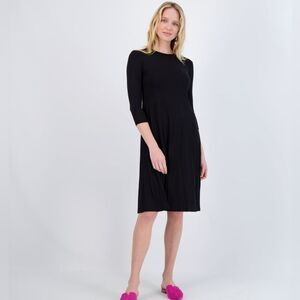 Pea Bee & Jae Outline Ladies Halo Dress Size M in Black NWT